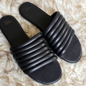 Time And Tru Multi Tubular Women's Slide Sandals Size 7 🌴